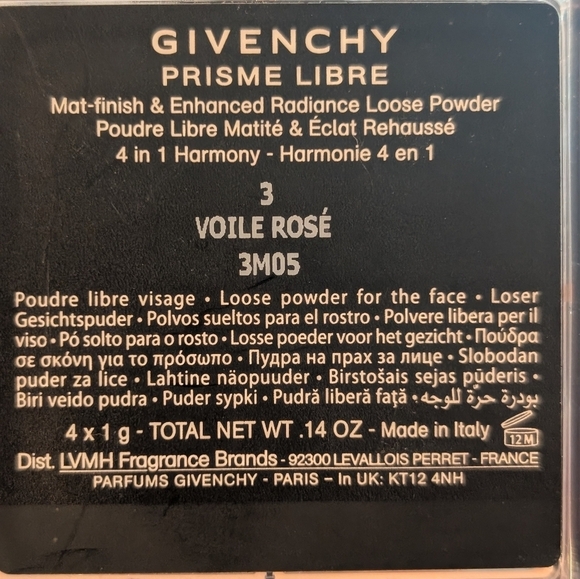 Givenchy | ORIGINAL FORMULA | Prisme Libre Loose Powder | 3 Voile Rose - Picture 3 of 5